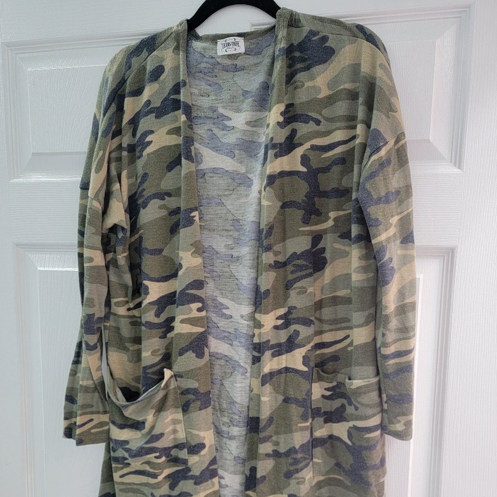 tx true threads cardigan with pockets